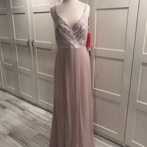 NWT - Hayley Paige Occasions - Blush, Size 6